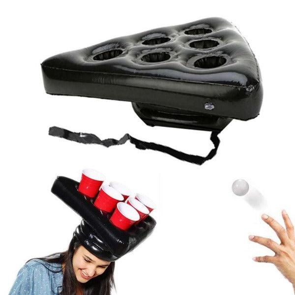 Inflatable Beer Pong Hat