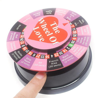 Get the Wheel of Love game FREE of charge when you get our special