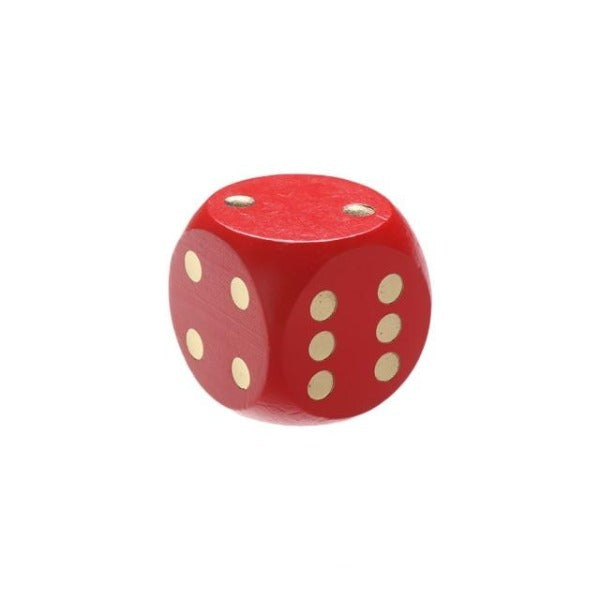 Oversized Wooden Dice